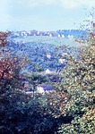 Anfang Oktober 1963: Blick von der Schnsicht nach der AWG-Siedlung am Salzacker (Tannendorf)