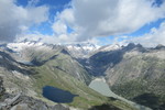 26.07.2020: Berner Oberland - Blick vom Sidelhorn in Richtung Nordwesten mit Trbtensee und Grimselsee