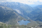 26.07.2020: Berner Oberland - Blick vom Sidelhorn zum Grimselpass; im Hintergrund die Furkapassstrae