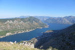 17.07.2019: Bucht von Kotor - Blick von den Bergen ber Kotor