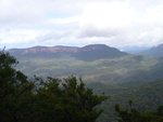 25.03.2006: Blue Mountains (bei Sydney) - Blick ber das Tal
