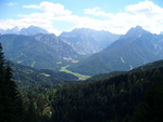 01.08.2007: Blick vom Berg Ofen am Dreilndereck SI/AT/IT in Richtung sterreich