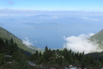 27.07.2017: North Shore Mountains (bei Vancouver) - Blick vom Hilbert Trail auf den Pazifik