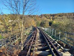 Brcke ber die Weie Elster am 01.11.2024