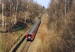 Einschnitt bei Werdau West am 02.04.1999