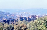 September 1964: Blick vom Pohlitzberg ber Greiz