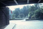 23.06.1967: Blick von der Brückenstraße zum Parkeingang