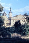 September 1964: Unteres Schloss und Stadtkirche