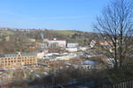 07.02.2015: Blick vom Hainberg zur Vereinsbrauerei; links das Fabrikgebude