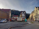 15.10.2024: Ostseite; Gebude nur noch zum Teil vorhanden