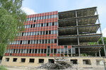21.05.2022: Blick auf die Rckseite des Gebudes