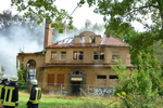 14.08.2011: Gebäude in Flammen