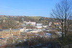 07.02.2015: Blick vom Hainberg zur Vereinsbrauerei; links das Fabrikgebäude