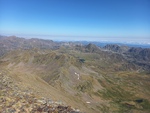 27.07.2026: Blick vom Gipfel des Pic de la Serrera in Richtung Nordwesten