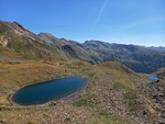 27.07.2026: Estany de Ransol (links) und Estanyo de Ransol (rechts)
