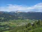 15.07.2024: Kleinwalsertal - Blick von der Kuhgehrenspitze