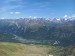 25.07.2024: tztaler Alpen - Blick vom Gaislachkogel ber Slden und das tztal