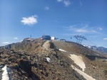 25.07.2024: tztaler Alpen - Bergstation der Gaislachkogelbahn mit Restaurant "ice Q"