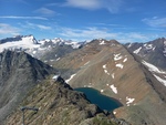 26.07.2024: tztaler Alpen - Blick vom Aufstieg zum Rotkogel zum Schwarzkogel