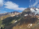 27.07.2024: tztaler Alpen - Blick vom Wilden Mannle auf Wildspitze und tztaler Urkund