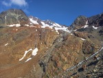 27.07.2024: tztaler Alpen - Blick vom Abstieg vom Wilden Mannle zur Wildspitze