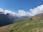 27.07.2024: tztaler Alpen - Blick von der Breslauer Htte ins Rofental