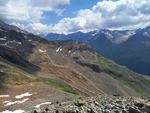 27.07.2024: tztaler Alpen - Blick vom Abstieg vom Urkundkolm zum Wilden Mannle