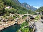 21.06.2026: Langensee (Lago Maggiore) und Umgebung - Ponte del Salti über die Verzasca bei Lavertezzo