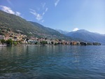 21.06.2026: Langensee (Lago Maggiore) und Umgebung - Blick von der Seepromenade in Locarno auf Muralto