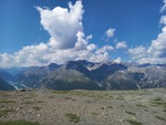 19.07.2024: Unterengadin - Blick vom Munt la Schera nach Sdwesten