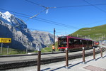 20.07.2020: Berner Oberland - Jungfraubahn im Bahnhof Kleine Scheidegg