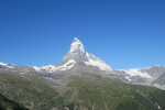 23.07.2020: Walliser Alpen - Matterhorn von der Gronergratbahn aus gesehen