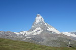 23.07.2020: Walliser Alpen - Matterhorn von der Gronergratbahn aus gesehen