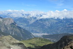 25.07.2020: Walliser Alpen - Blick auf Brig