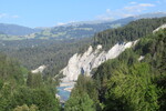 30.07.2020: Rheinschlucht - in der Rheinschlucht zwischen Valendas und Versam