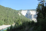 30.07.2020: Rheinschlucht - in der Rheinschlucht zwischen Valendas und Versam