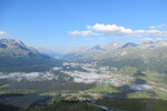 31.07.2020: Oberengadin - Blick von Muottas Muragl auf St. Moritz