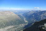 31.08.2020: Engadin - Blick vom Munt Pers in Richtung Pontresina