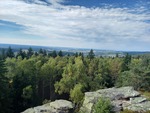 21.09.2025: Elstergebirge - Blick vom Hohen Stein in Richtung Erlbach