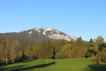 22.04.2019: Bayerischer Wald - Blick von der Strae von Bayerisch Eisenstein nach Lohberg zum Groen Arber