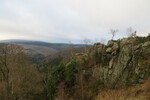 25.12.2017: Harz - Blick von der Rabenklippe bei Bad Harzburg