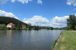 28.05.2022: Mainfranken und Tauberfranken - Main zwischen Lohr und Marktheidenfeld, Blick flussaufwrts