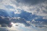 06.08.2015: Nordrhein-Westfalen - Wolkenformation bei Meschede
