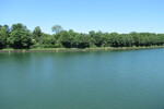 28.05.2020: Nordrhein-Westfalen - Rhein-Herne-Kanal in Gelsenkirchen-Schalke von der Brcke ber die Einfahrt zum Stadthafen aus