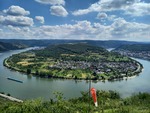 26.07.2025: Rhein - Blick vom Gedeonseck auf die Bopparder Rheinschleife