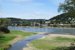 22.07.2023: Rhein - Mndung der Ahr; gegenber Linz am Rhein