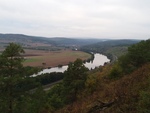 06.10.2019: Mainfranken und Tauberfranken - Blick vom Mainwanderweg zwischen Karlstadt und Gambach auf den Main