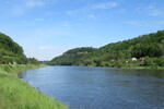 19.05.2023: Elbe oberhalb von Pirna