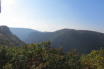 03.10.2014: Harz - Blick vom Hexentanzplatz ber das Bodetal