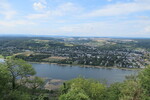 26.07.2023: Rhein - Blick vom Drachenfels auf Bad Godesberg